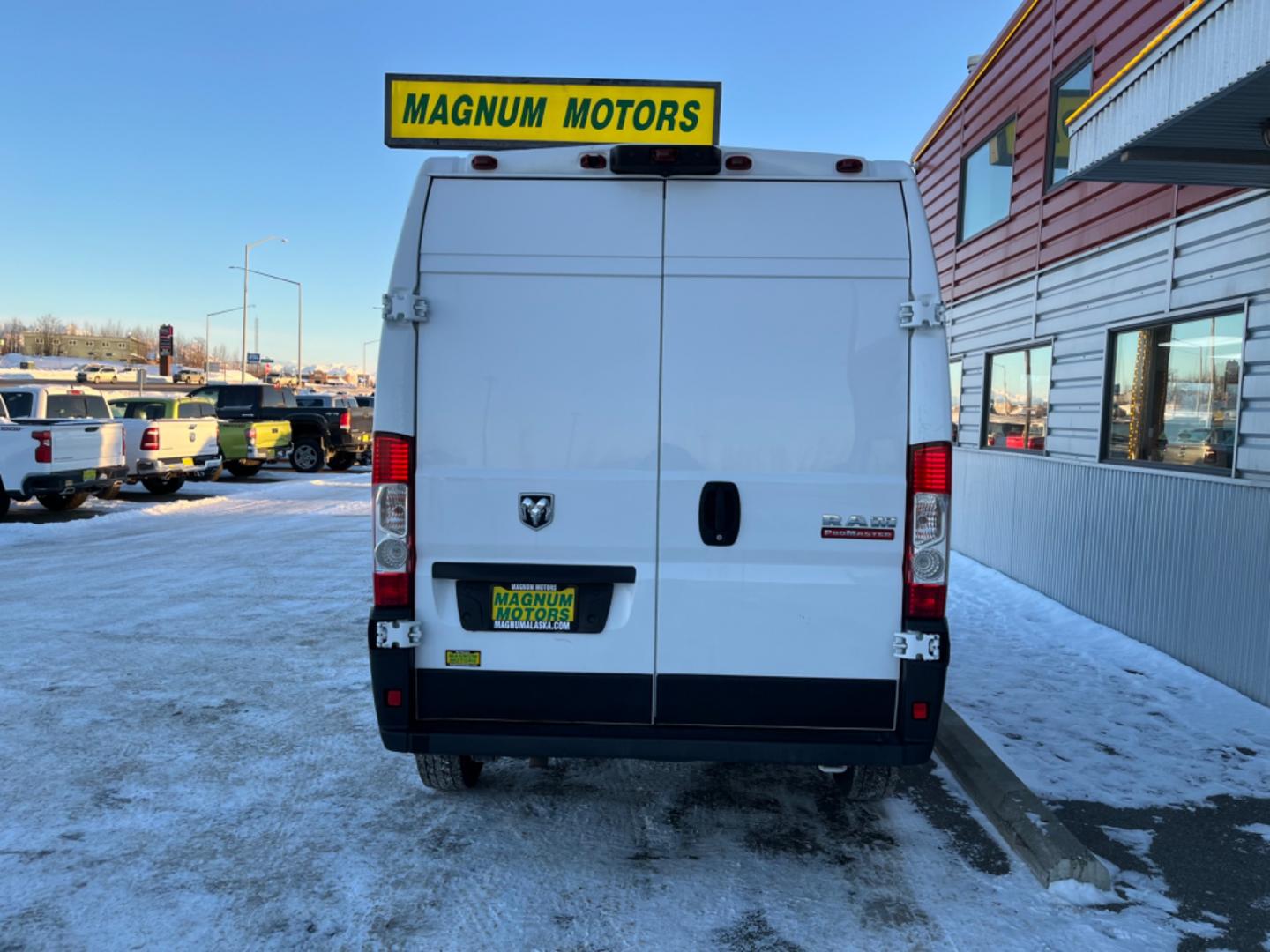 2019 WHITE RAM PROMASTER 2500 136 WB (3C6TRVCG9KE) with an 3.6L engine, Automatic transmission, located at 1960 Industrial Drive, Wasilla, 99654, (907) 274-2277, 61.573475, -149.400146 - Photo#3